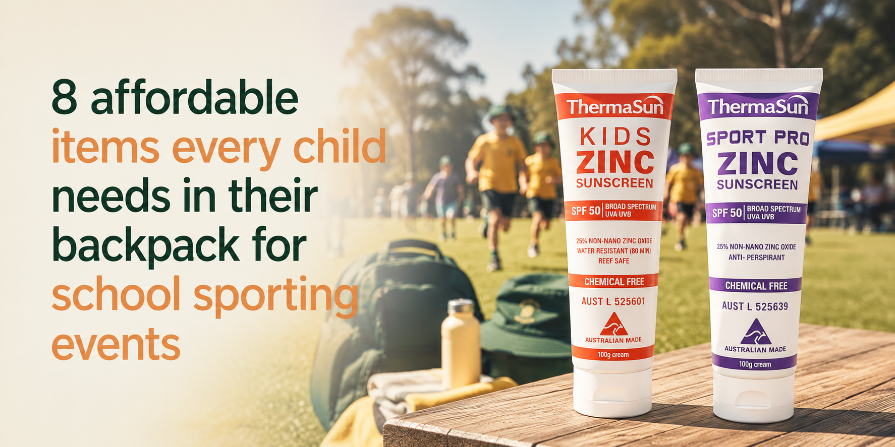 8 Affordable Items Your Child Needs in Their Backpack for School Sporting Events