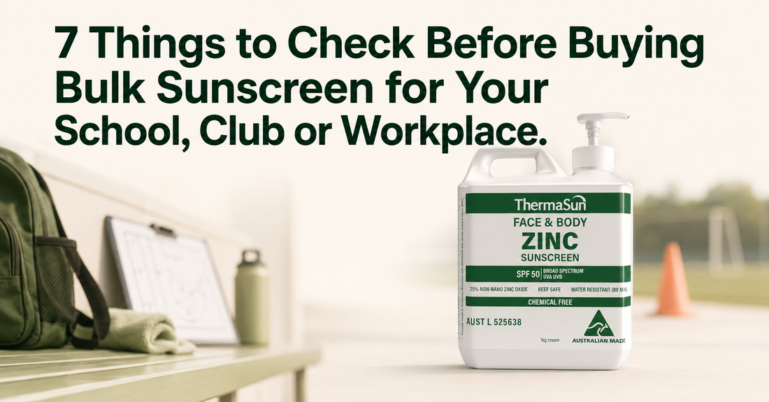 7 Things to Check Before Buying Bulk Sunscreen for Your School, Club or Workplace