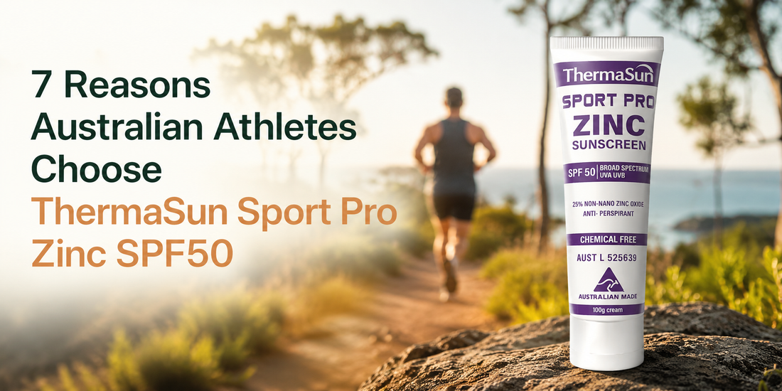 7 Reasons Australian Athletes Choose ThermaSun Sport Pro Zinc SPF50