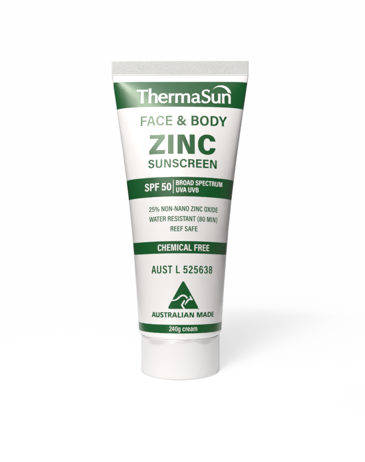 Face & Body Zinc Sunscreen SPF50 240g