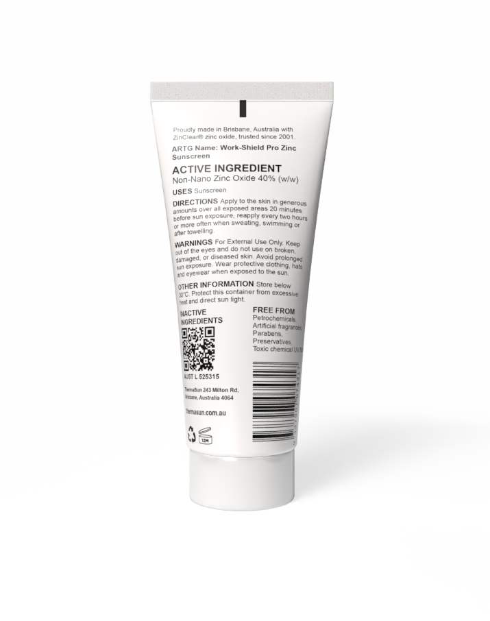 Work-Shield Pro Zinc SPF50+ 240g