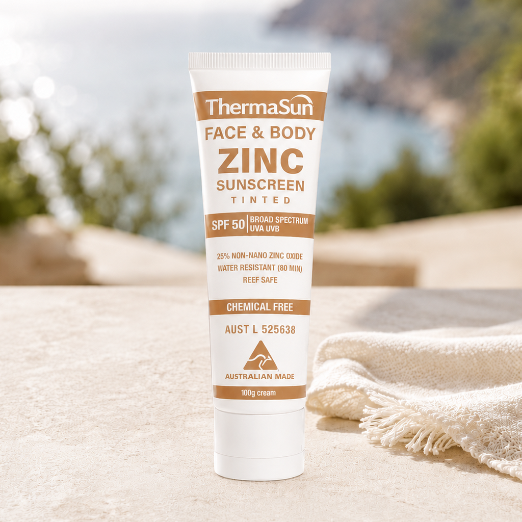 Face & Body Tinted Zinc Sunscreen SPF50 100g