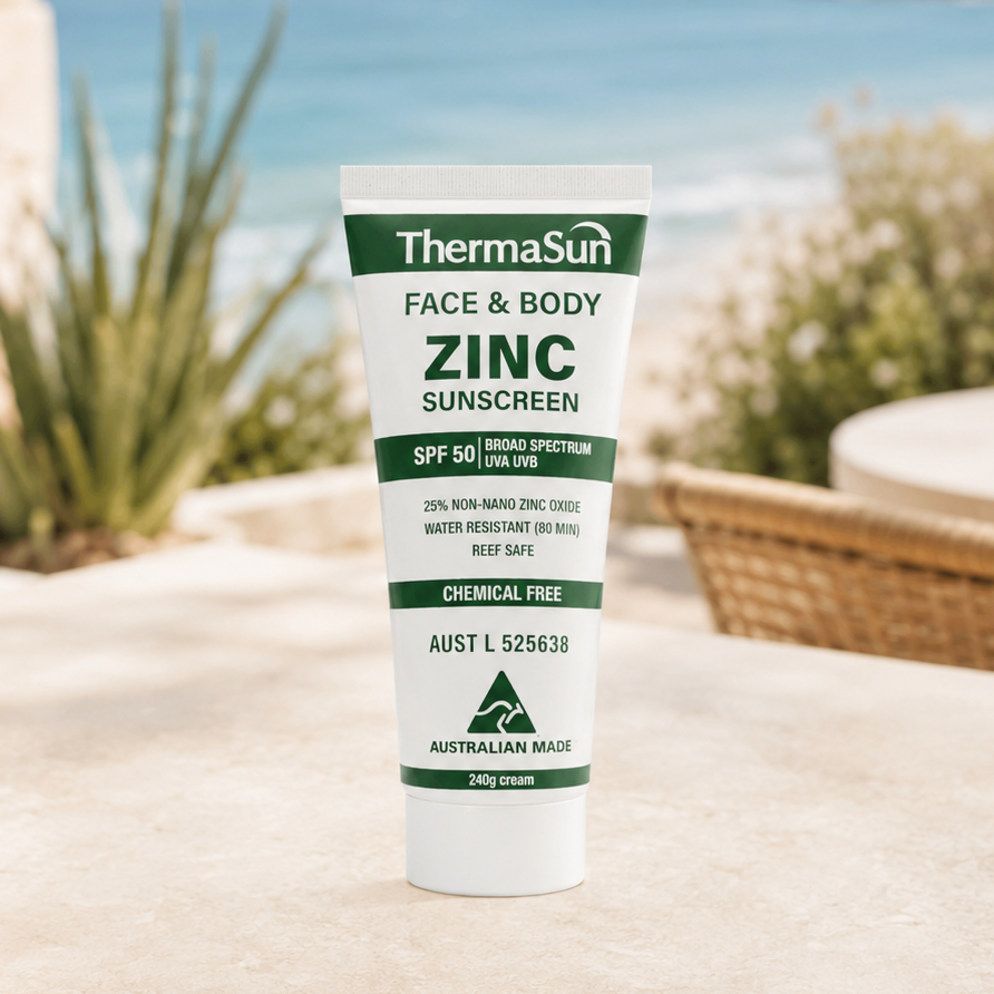 Face & Body Zinc Sunscreen SPF50 240g