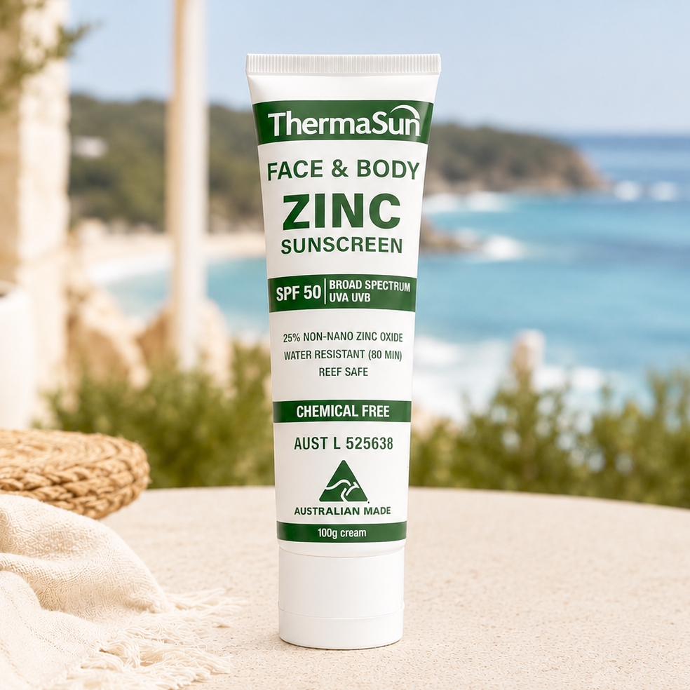 Face & Body Zinc Sunscreen SPF50 100g