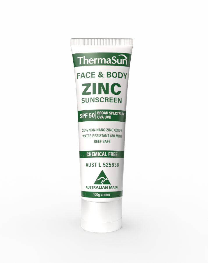 Face & Body Zinc Sunscreen SPF50 100g
