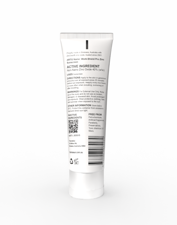Work-Shield Pro Zinc Sunscreen SPF50+ 100g