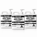 Three 1kg pumps of ThermaSun Work-Shield Pro 40% Zinc Sunscreen SPF50+ on a white background